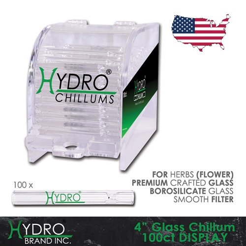 REFILLED BY HENRY HARRIUS【定価12100円】 Hydro Brand Inc - Hydro® Glass Chillum 4